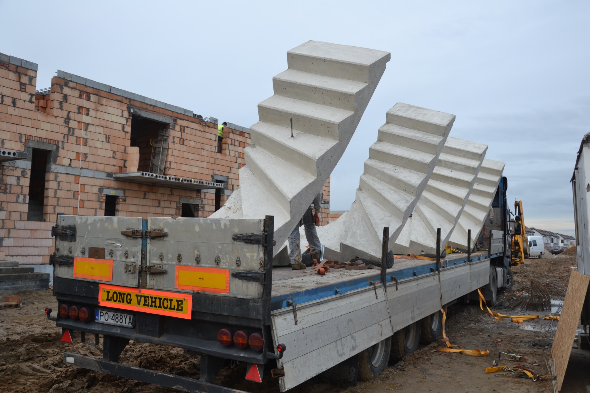 schody zabiegowe prefabrykowane