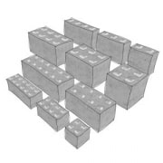 Bloki betonowe prefabrykowane