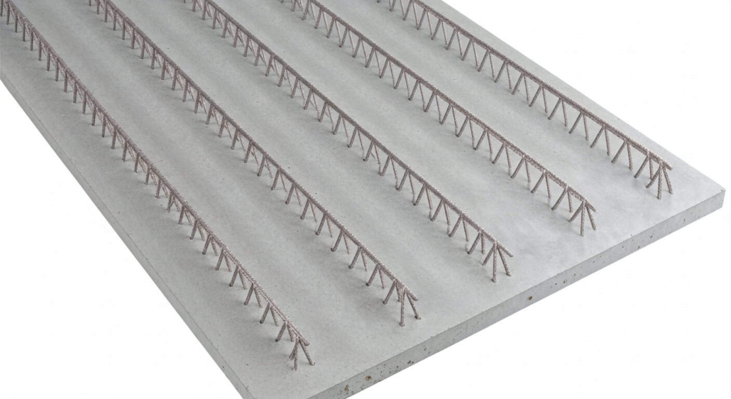 Strop filigran sprężony