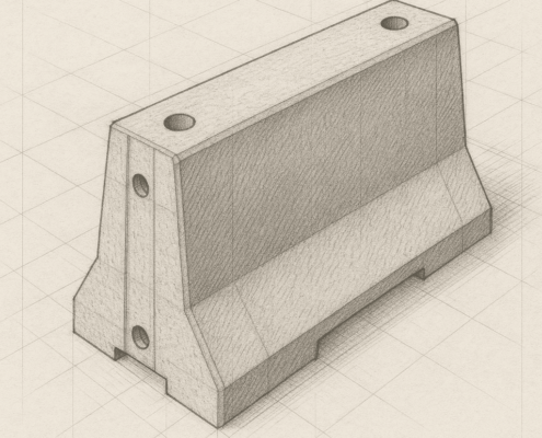 Бетонные барьеры U14B цена