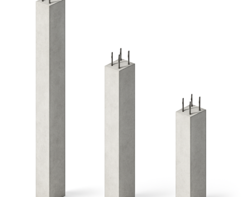 prefabricated poles